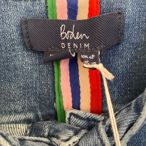 Boden Denim Shirt Dress Size US 2P NWT - Picture 4 of 9